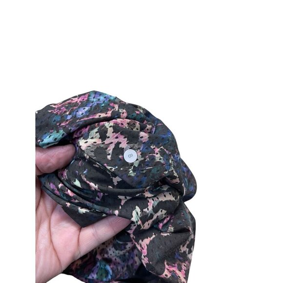 Lululemon Om Pant Crop Floral Sport Black Multicolor Black Jogger Yoga Active 8 - Picture 5 of 6